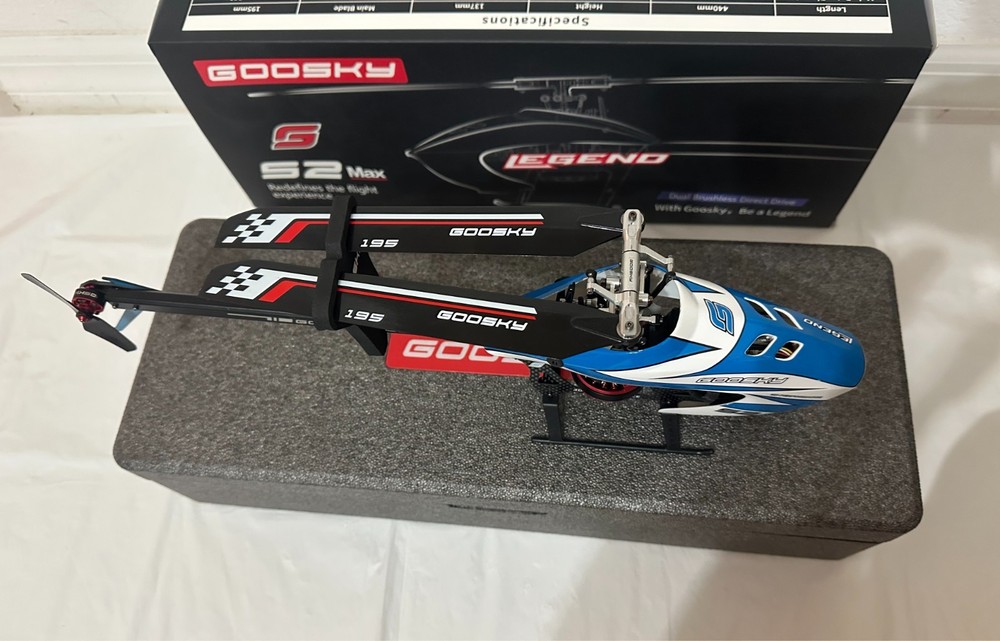 GOOSKY S2 MAX Flybarless System RC Helicopter