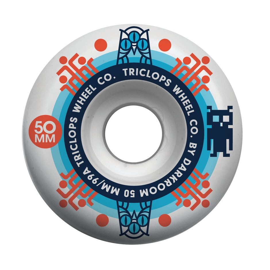 Darkroom Skateboards Triclops "Segment" Wheel Set 50mm 99A