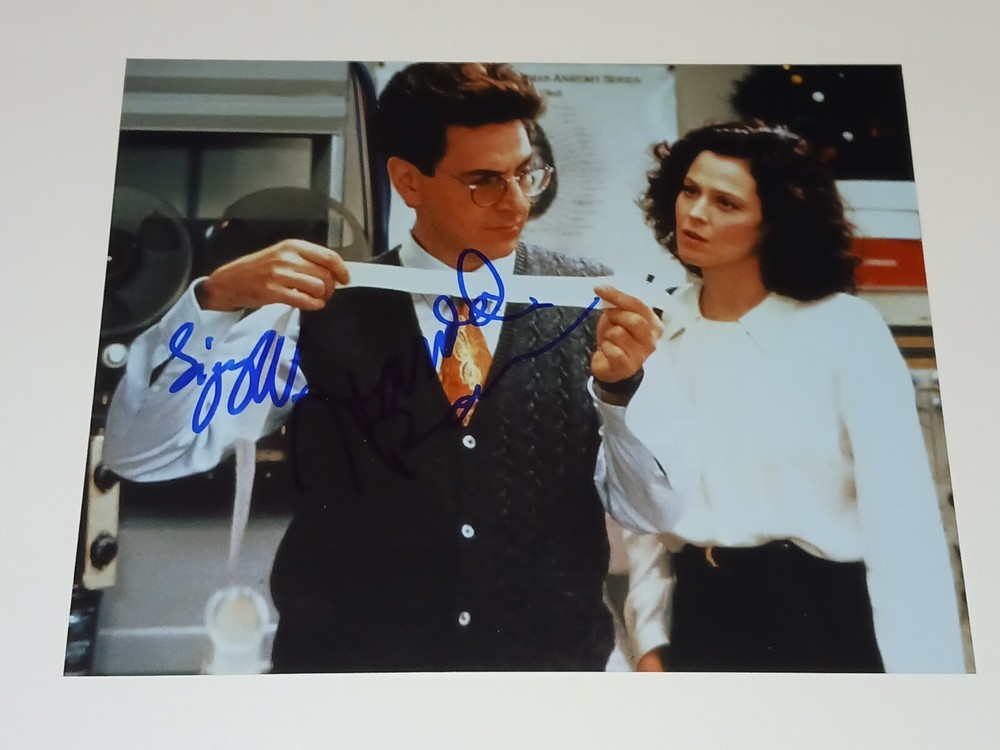 Harold Ramis Sigourney Weaver Ghostbusters Signed Autograph COA Authentication 2