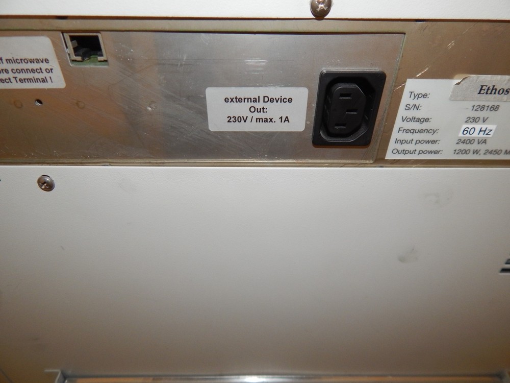 MILESTONE ETHOS Ex MICROWAVE EXTRACTION SYSTEM DIGESTION OVEN (#3948)