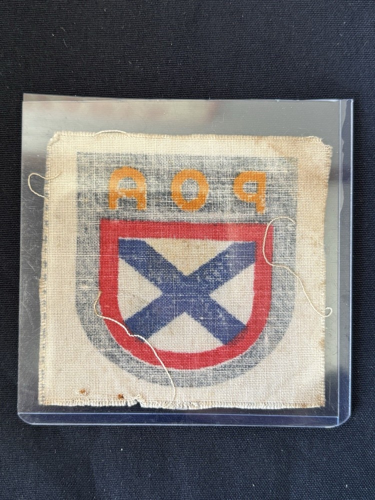 WW2 Rare German Volunteer Unit Patch (Russian)