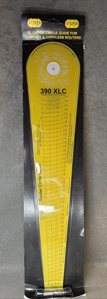 Jasper XL Large Circle Guide For Compact & Cordless Routers