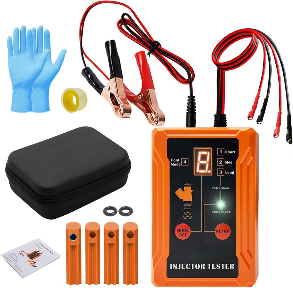 Universal Fuel Injector Tester and Cleaner Tool Kit, DIY Cleaning Tool Kit, 8@