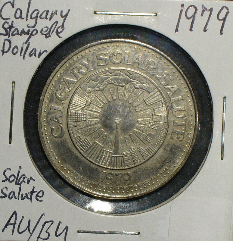 Canada 1979 Calgary Stampede Dollar Uncirculated Medal
