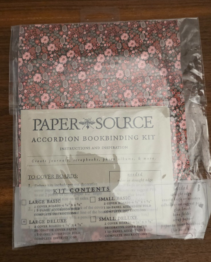 Paper Source Accordian Bookbinding Kit