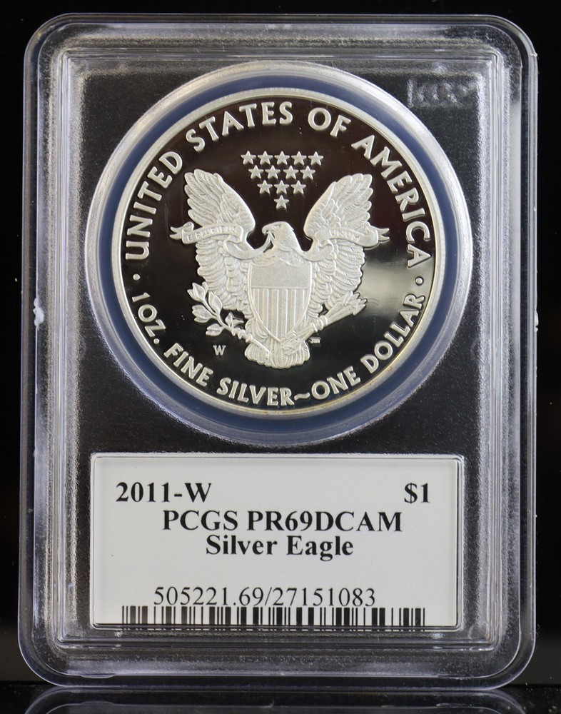 2011-W American Eagle PCGS PR69DCAM