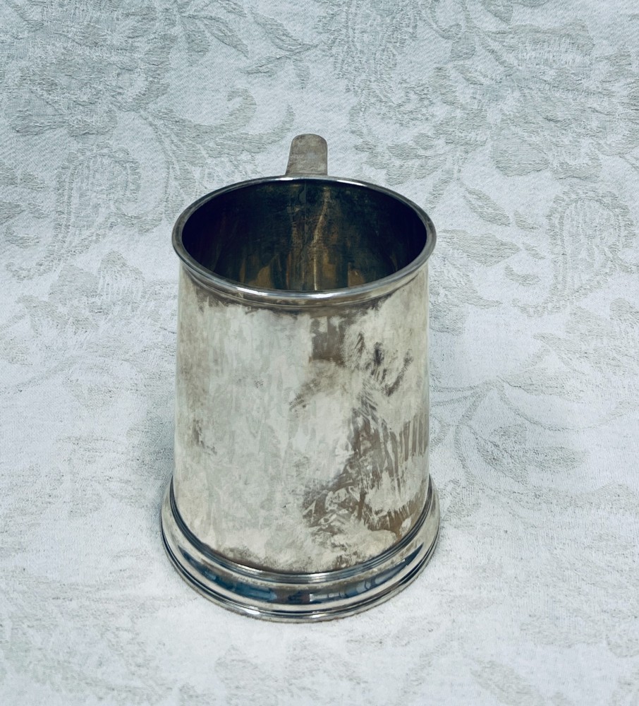 Sterling Silver Tankard 422grams