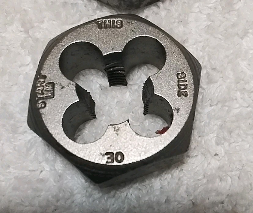 2pc 1/8"×27 1"HEX NPT PIPE DIE USA 🇺🇸