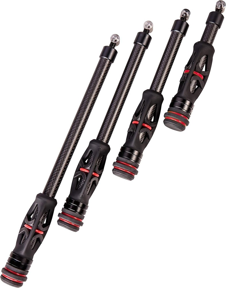 Hitman Archery Bow Stabilizer Comes Pre-assembled with 2 Removable 1 Oz. Weights