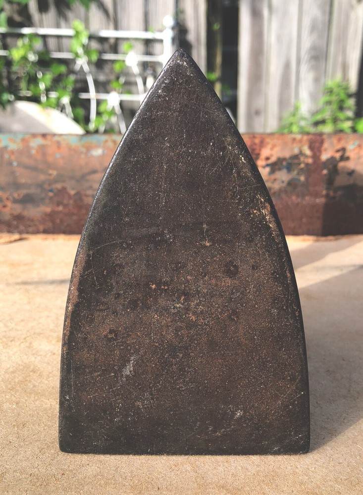 Rare Antique FLAT/SAD IRON with Insert