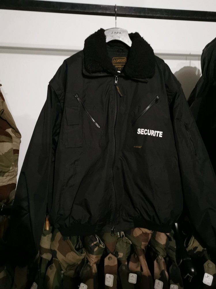 Ssiap Master Chien Security Bombers Jacket Guarding Surveillance Vigil...