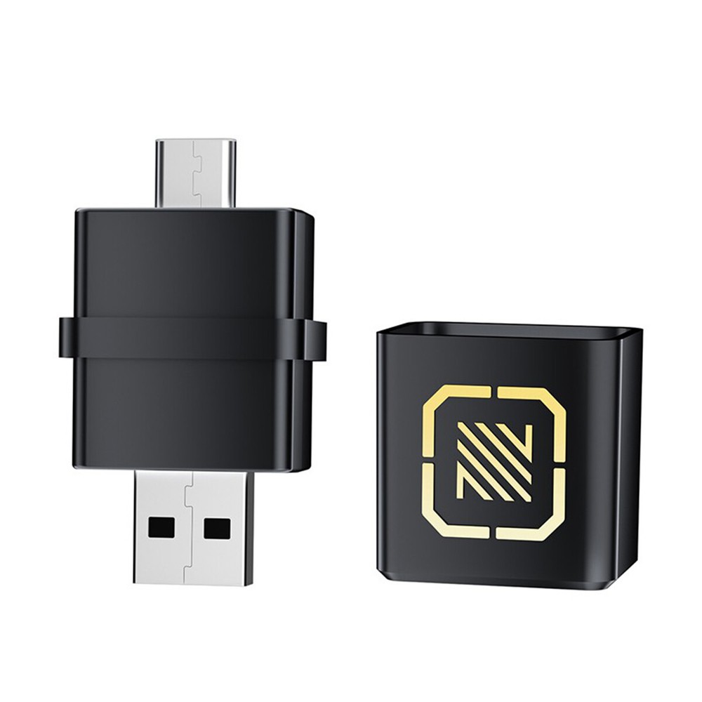 2in1 Mini Carplay Wireless Adapter USB Bluetooth Dongle for iPhone Android Auto