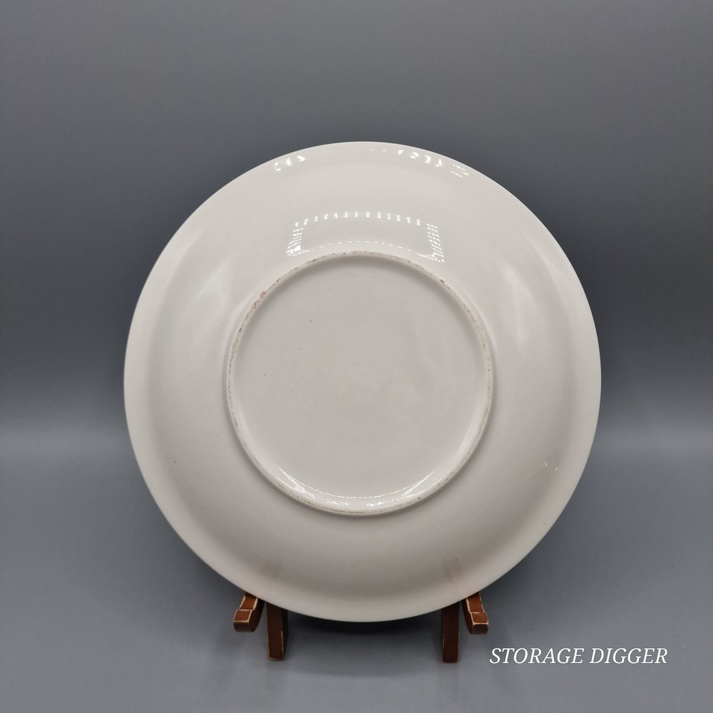 VTG Studio 33 Ceramic Easter Dish Rabbit Multicolor Collectable Decor 8" Plate