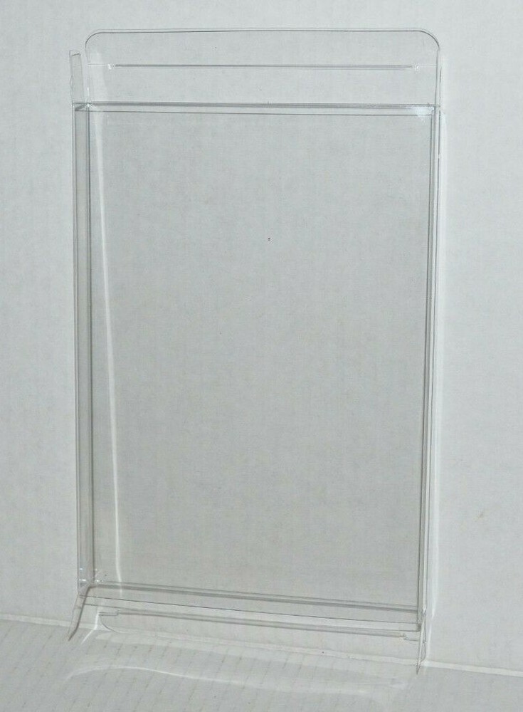 10 Clear Plastic Game Protective Cases Sleeves Display Box For Nintendo GameCube