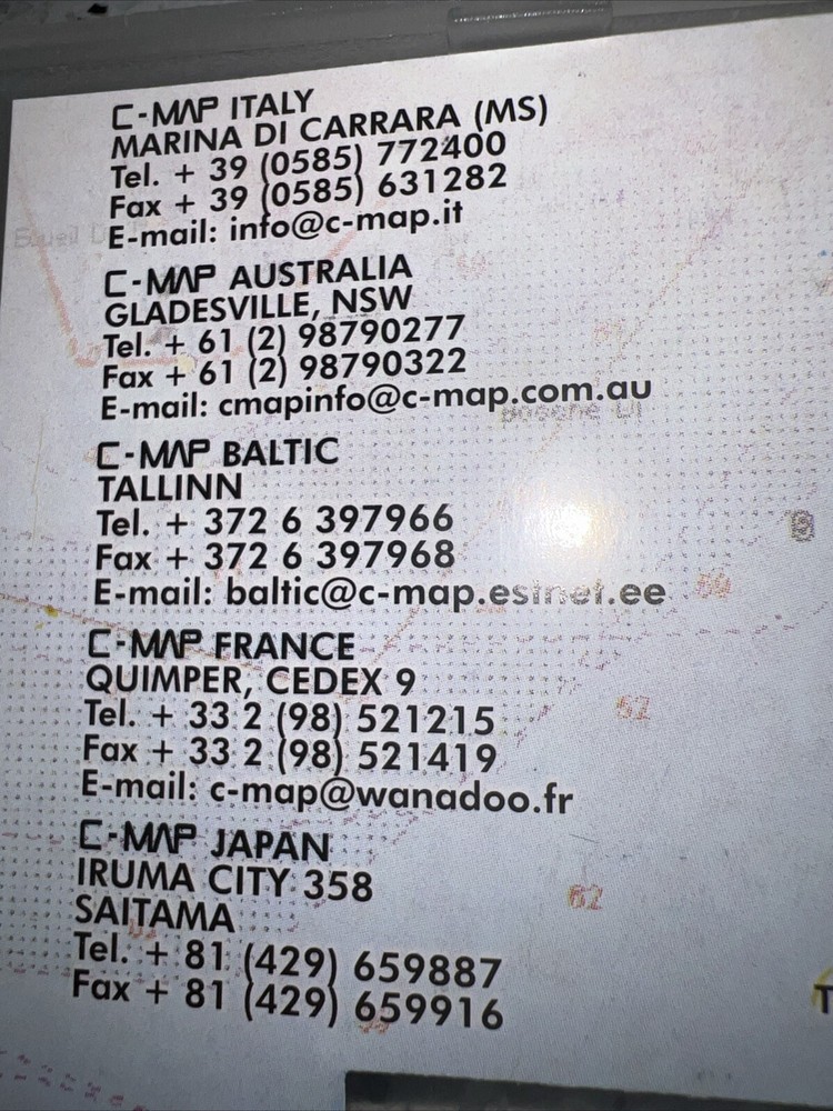 C-Map NT+ With Case see Descript