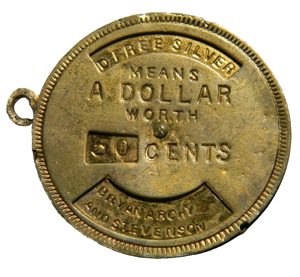 1897 Mechanical Political dollar Token (0915)
