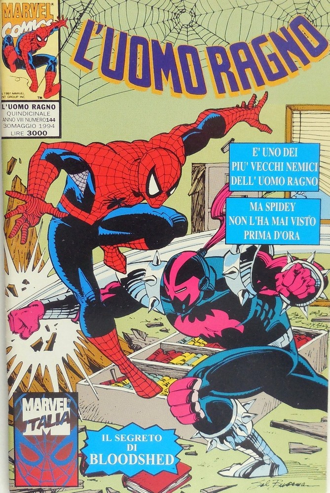 MARVEL SPIDER MAN COMIC YEAR VIII N.144 1994
