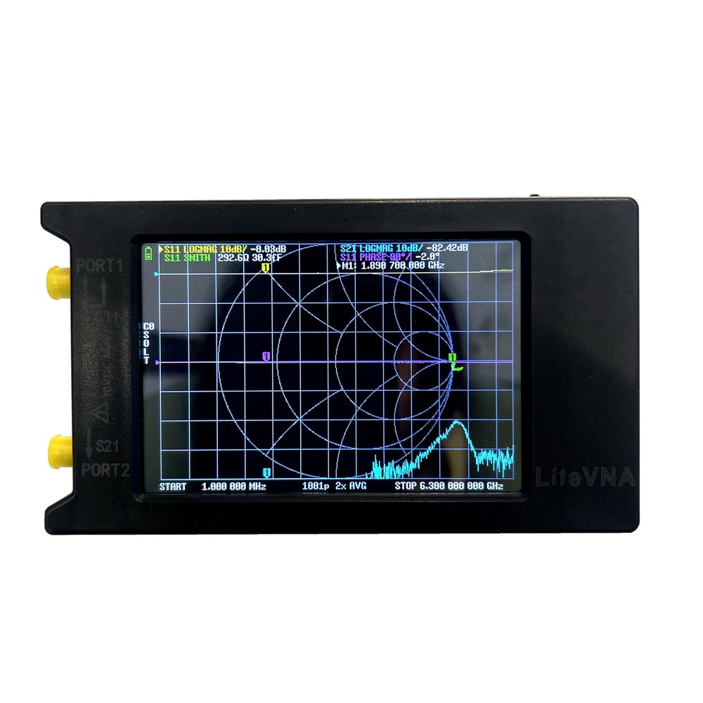 50KHz-6.3GHz LiteVNA-64 VNA Analyzer Vector Network Analyzer Antenna Analyzer