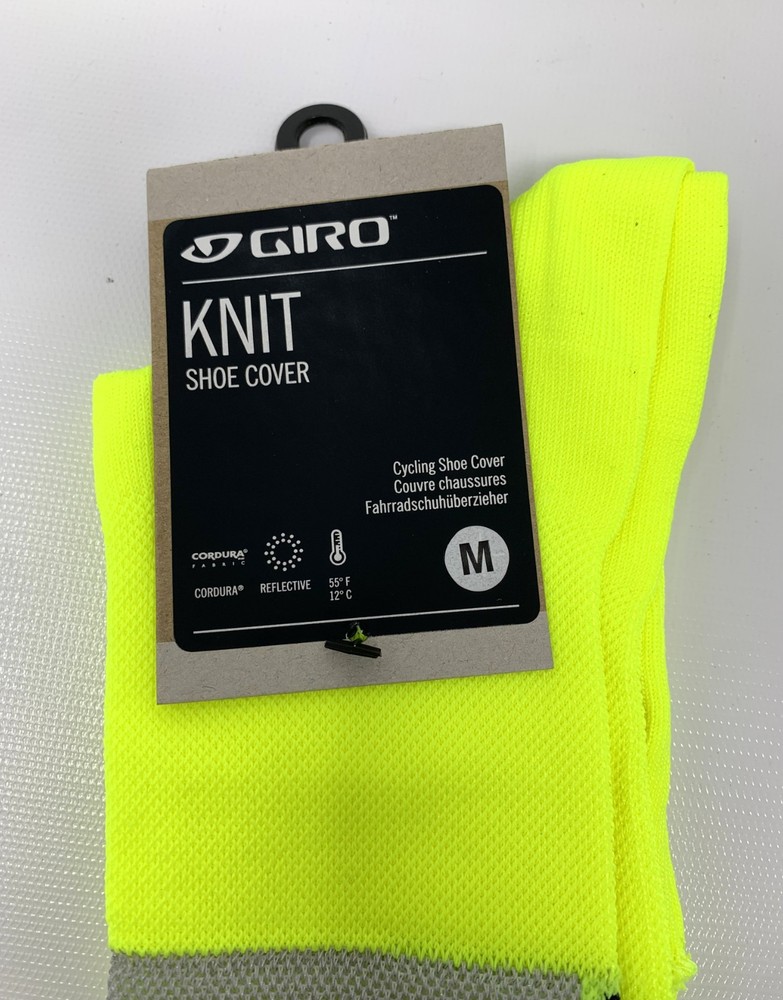Giro Knit Shoe Cover Size Medium - New
