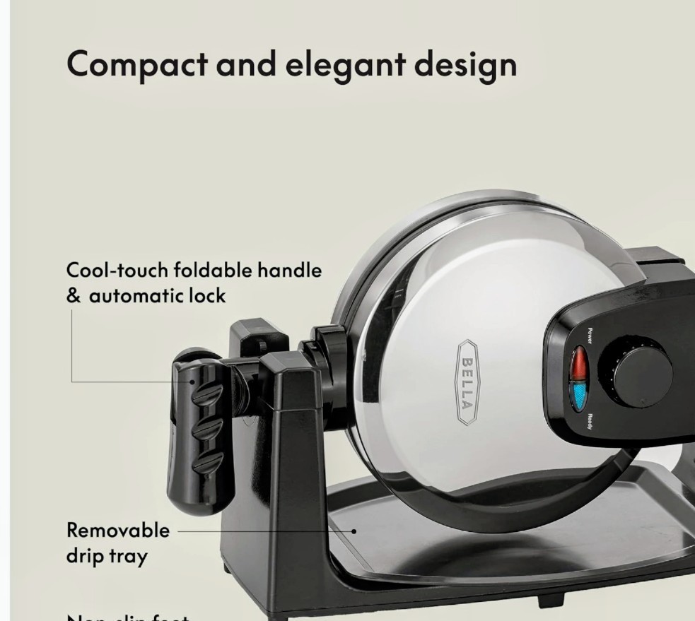 Bella 13991 Rotating Waffle Maker