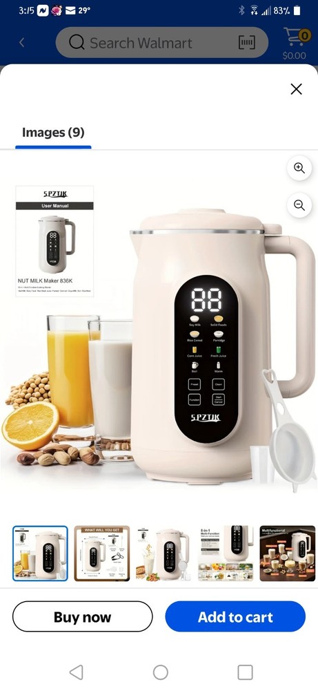 Nut Milk Maker