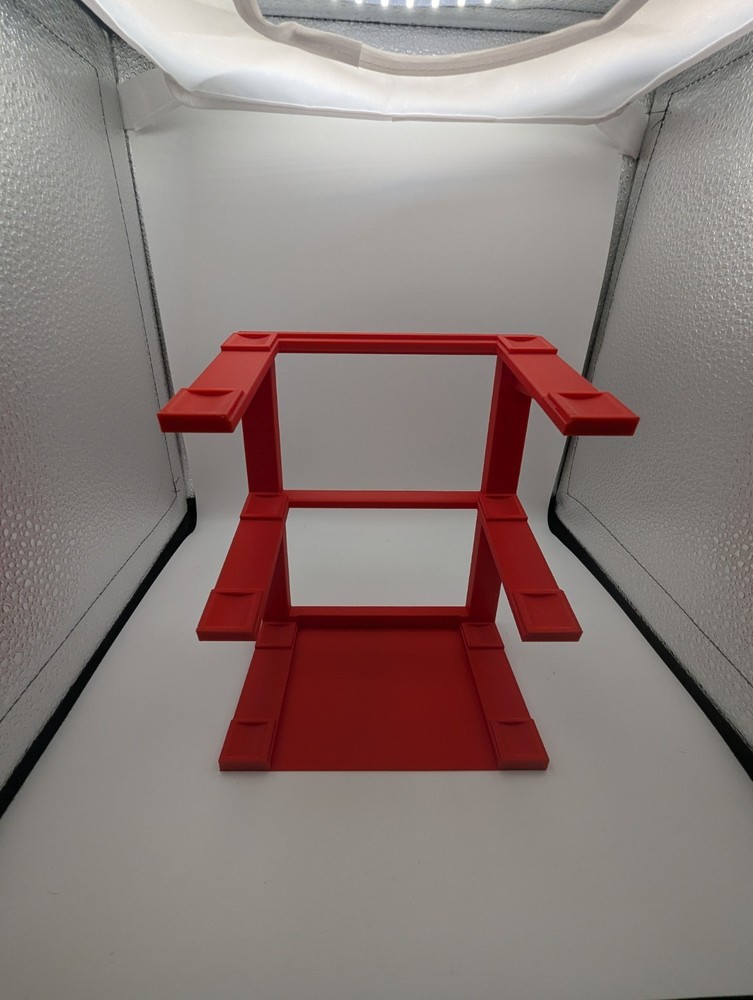 3D Printer 3 Tier 1/24 Diecast Display Stand (Red)
