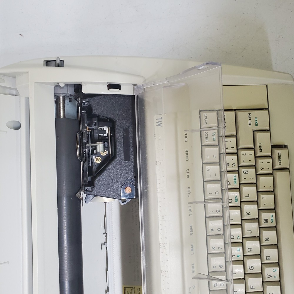 Brother ML 100 Standard Electronic Typewriter No Rear Tray Read Info