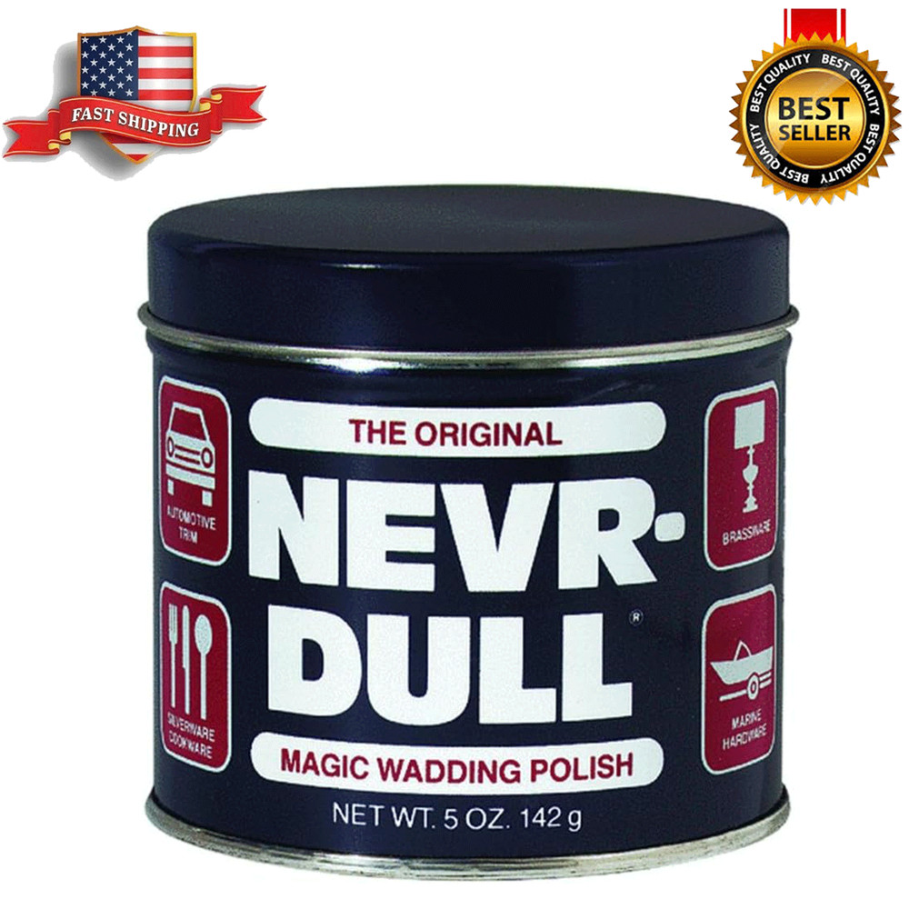 2 Pack Never Dull Magic Wadding Polish 5 oz by George Basch N Abrasives