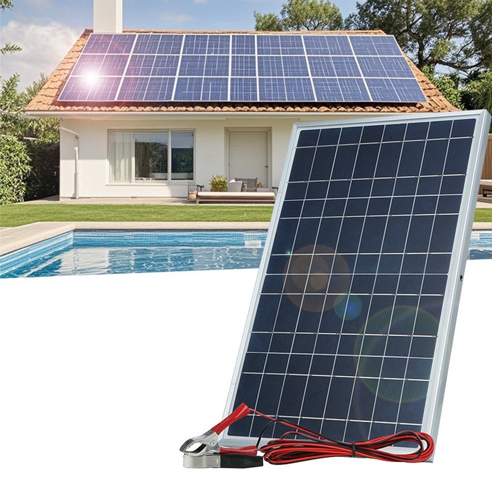 12V 30W Solar Panel Kit Polycrystalline Solar Panels for Efficient Use