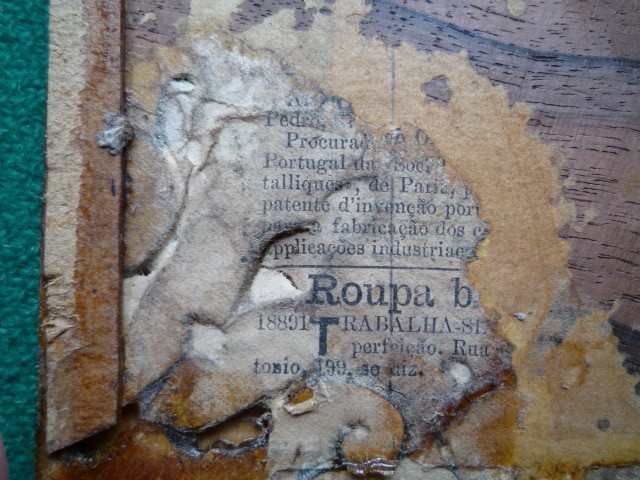 Antique Inlaid Panel