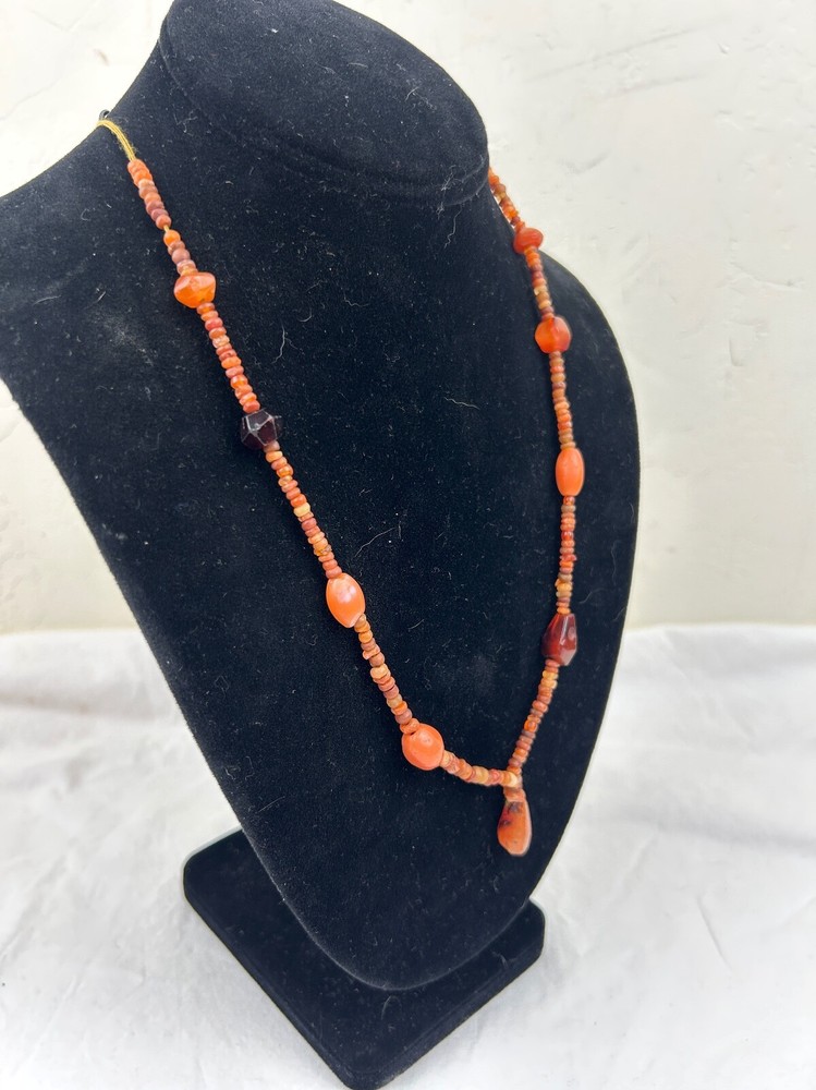 Ancient Bactrian Agate and Carnelian Beads