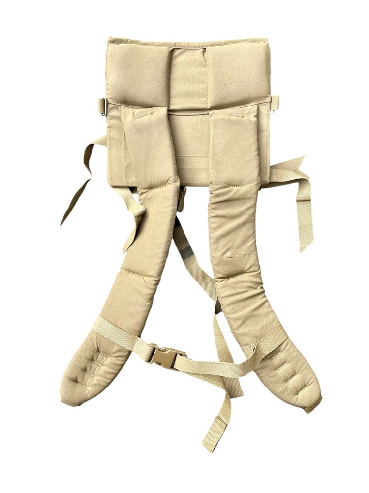 USMC FILBE Main Pack Shoulder Harness Assembly Coyote Tactical Backpack DAMAGED