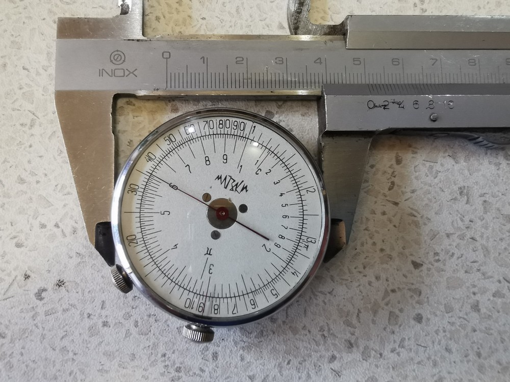 vintage logarithmic ruler