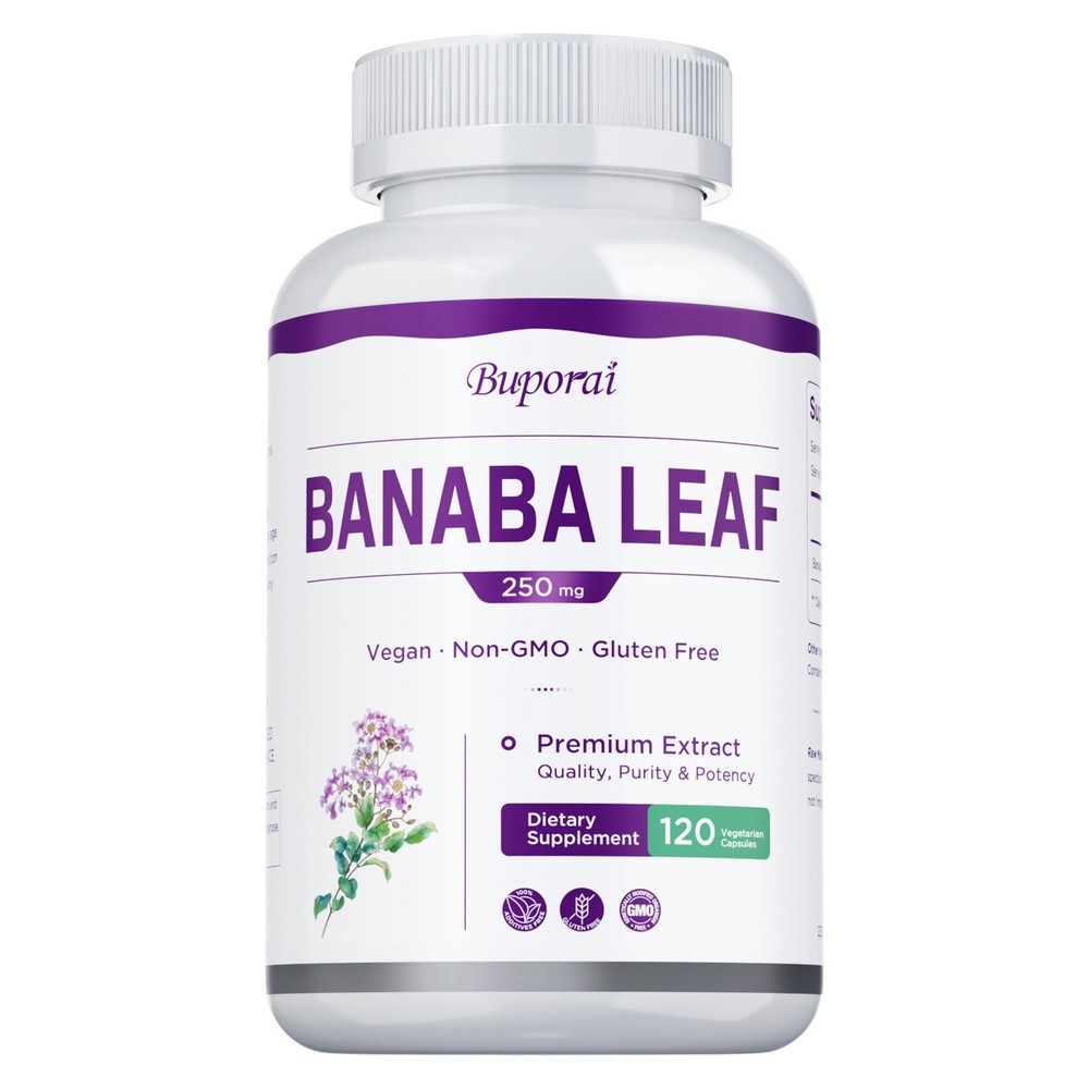 Banaba Leaf Extract - Supports Healthy Immune System and Metabolic Function