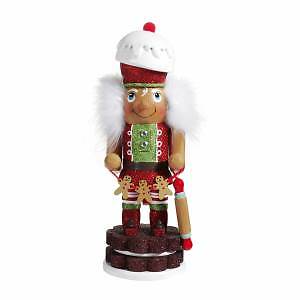12" Hollywood™ Gingerbread Nutcracker w