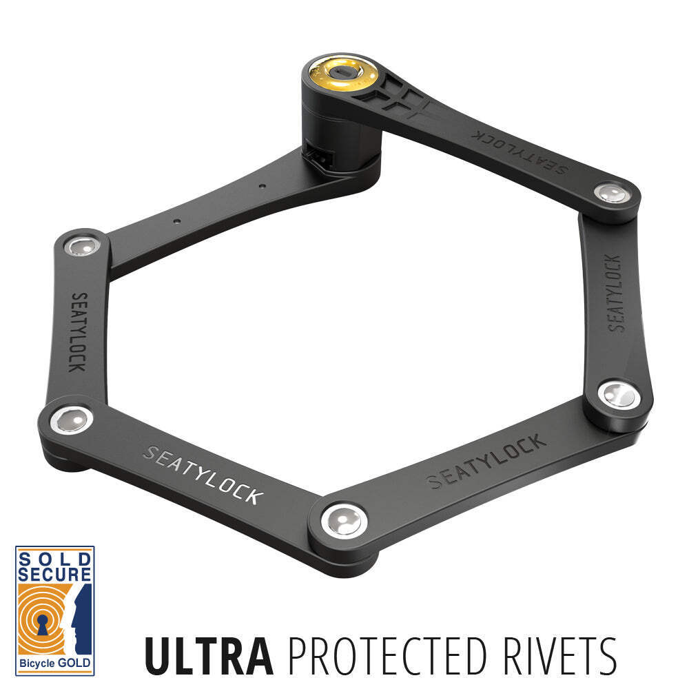 Compact Bicycle Lock - Foldylock Forever