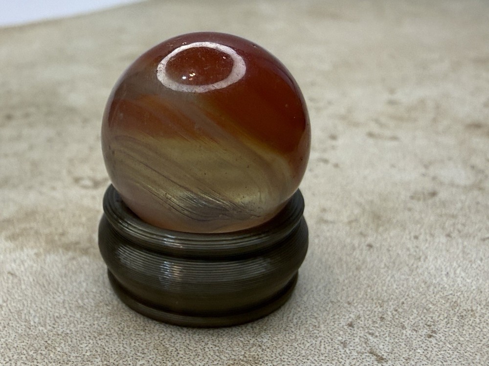 Glass Marble With Display Included lot #8342