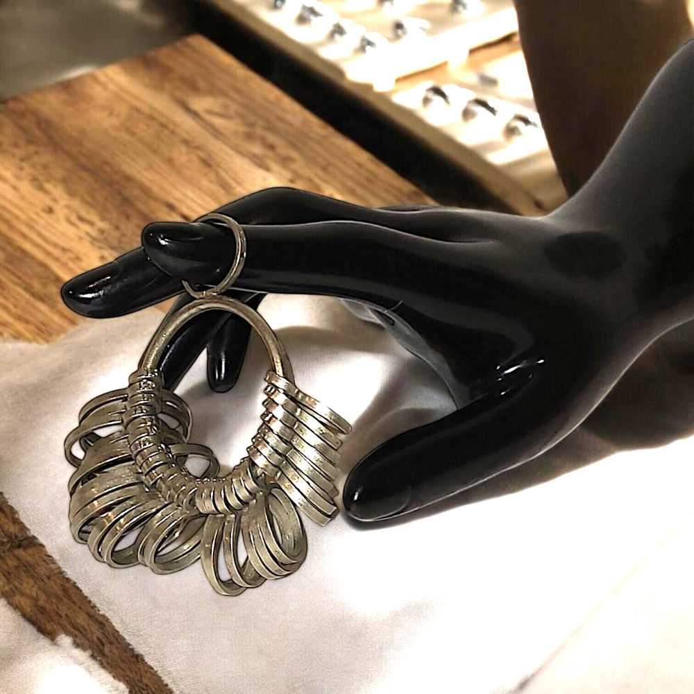 Universal Standard Metal Finger Ring Sizer