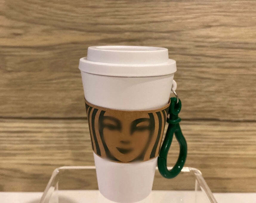 Rare Miniature Coffee Vending Machine with key chain