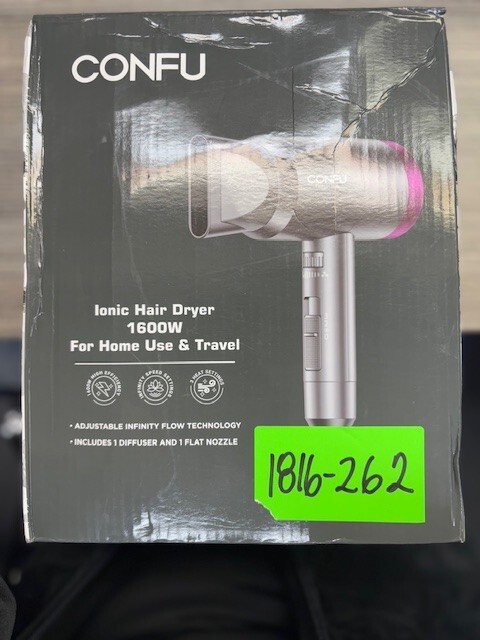 CONFU IONIC ULTRA LIGHT HAIR DRYER MODEL KF-3127
