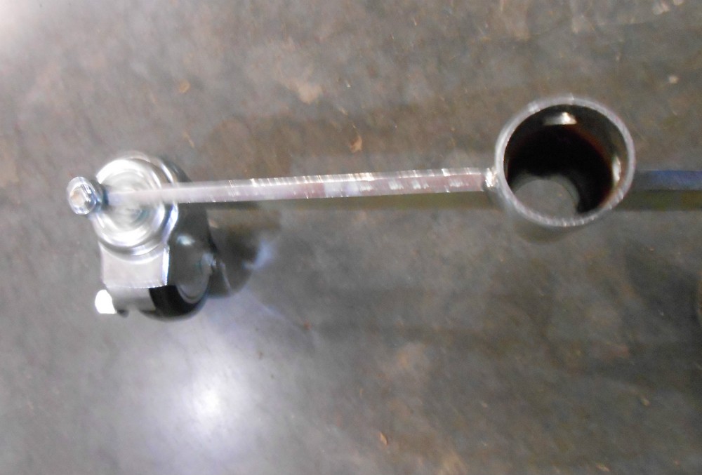 HD Chrome Rolling Rack Bases with Casters ( 1 pair) (K-8)