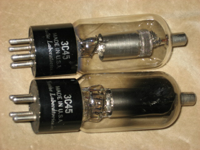 3C45 tubes, qty of 2