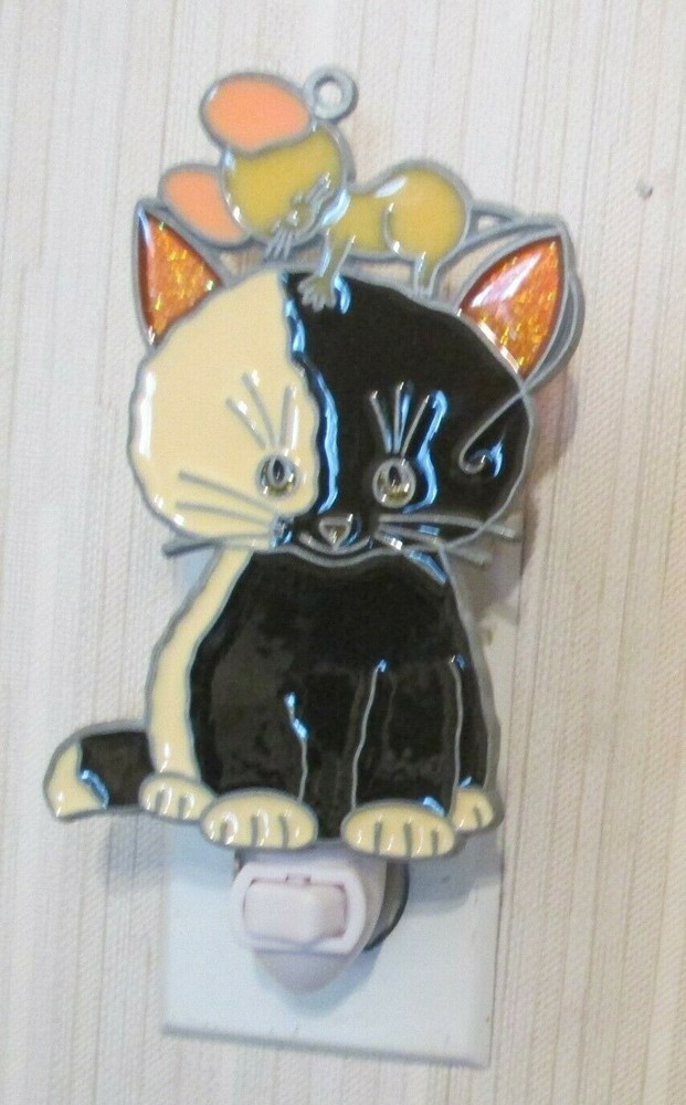 CAT AND MOUSE NIGHTLIGHT (SUNCATCHER LIGHT)