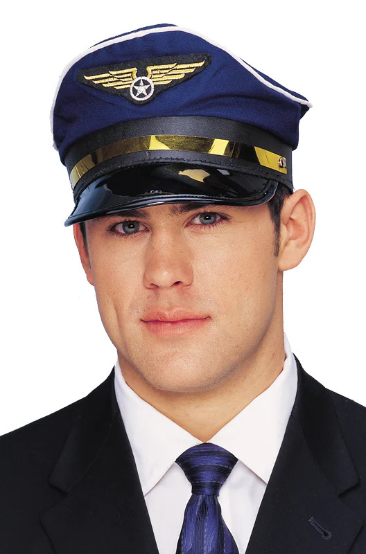 Brand New Air Flight Pilot Hat Costume Accessory