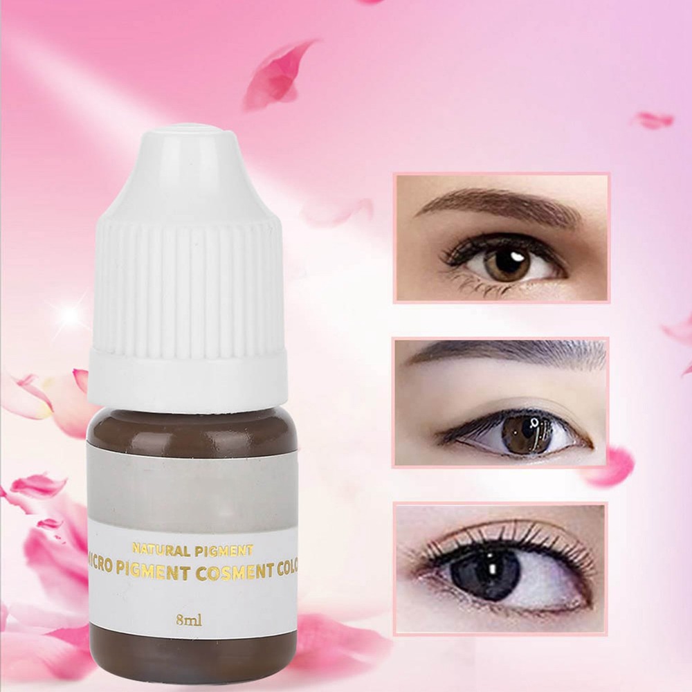 Brown&Coffee (Eyebrow)Microblading Pigment Ink Semi Permanent Eyebrow Lips WT