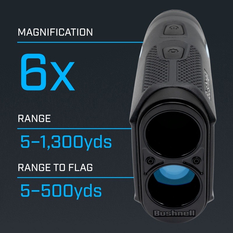 BUSHNELL TOUR V6 SHIFT BLACK LASER RANGEFINDER