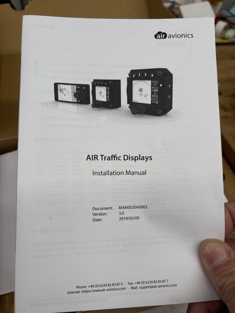 Air Avionics - ATD Air Traffic Display - 57mm