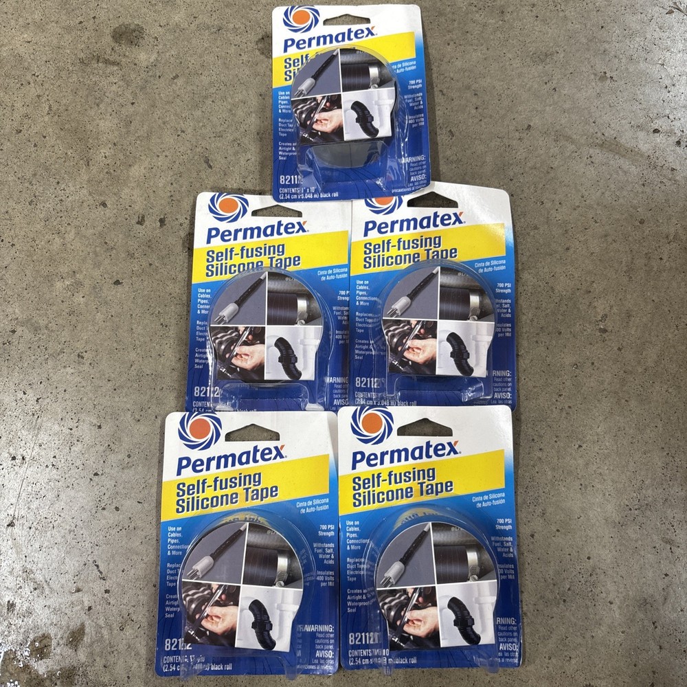 (5 )PERMATEX 82112 SELF-FUSING SILICONE TAPE