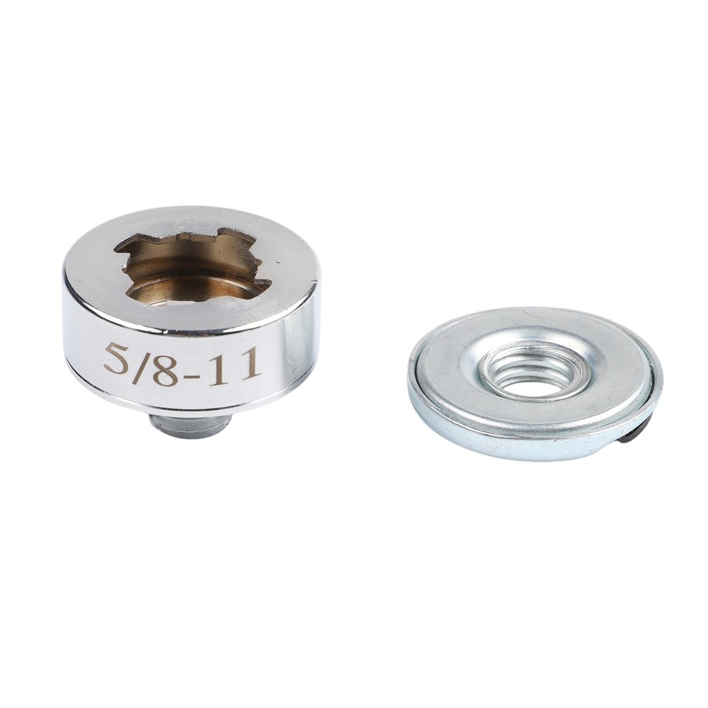 2 Piece Angle Grinder Adapter and Locking Flange Set for XLOCK 5/8 11 Thread
