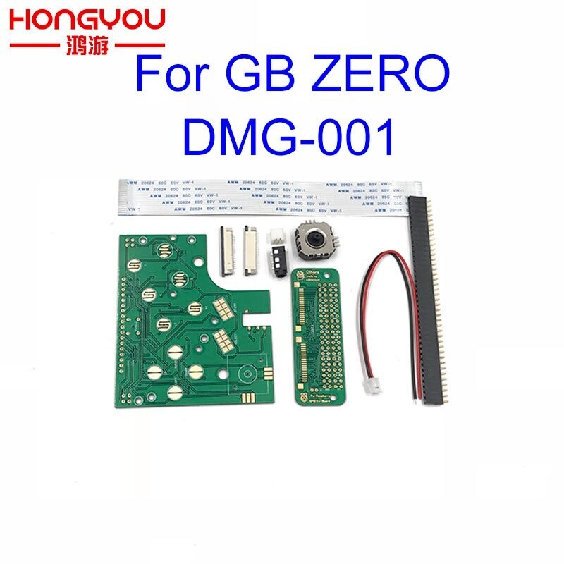 For Game Boy Zero DMG-01 Buttons PCB Board&Switch&Connector Kit For Raspberry Pi
